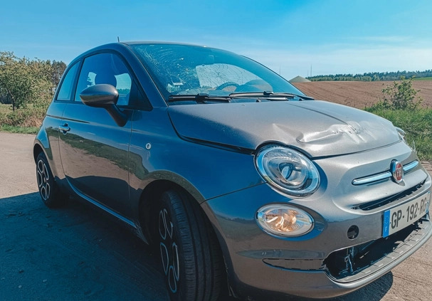 Fiat 500 cena 36900 przebieg: 10500, rok produkcji 2022 z Złocieniec małe 92